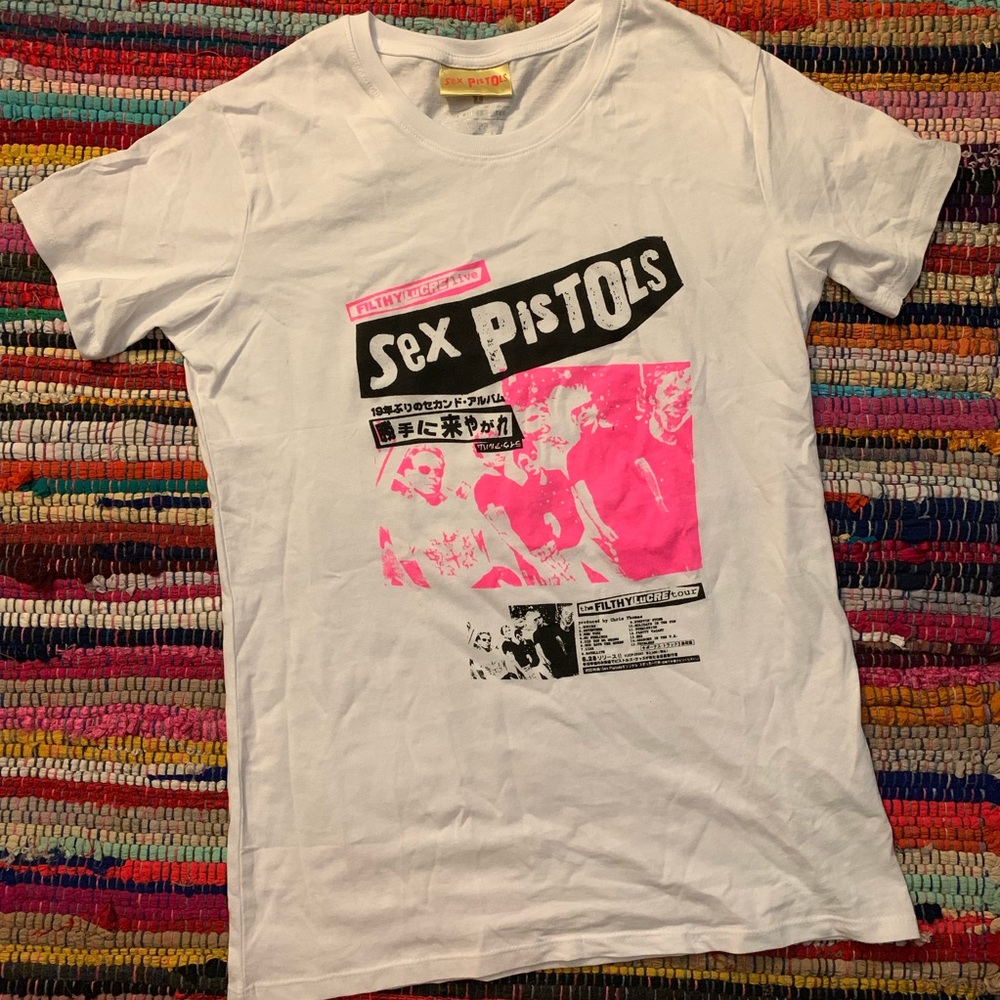 sex pistols vintage style graphic tee cotton on